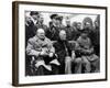 Churchill, Roosevelt and Stalin at Yalta, 1945-Science Source-Framed Giclee Print