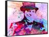 Churchill Watercolor-Anna Malkin-Framed Stretched Canvas