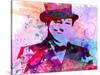 Churchill Watercolor-Anna Malkin-Stretched Canvas