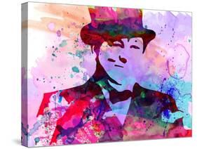 Churchill Watercolor-Anna Malkin-Stretched Canvas