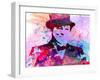 Churchill Watercolor-Anna Malkin-Framed Art Print