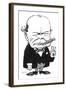 Churchill-Gary Brown-Framed Giclee Print