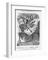 Churchillius; Or, an Alarming Sacrifice!, 1887-Joseph Swain-Framed Giclee Print