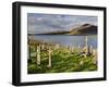 Churchyard, Achill Island, Off the Coast of County Mayo, Republic of Ireland, Europe-David Wogan-Framed Photographic Print