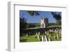 Churchyard of St. James and Jacobean Lodge-Stuart Black-Framed Photographic Print