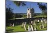 Churchyard of St. James and Jacobean Lodge-Stuart Black-Mounted Photographic Print