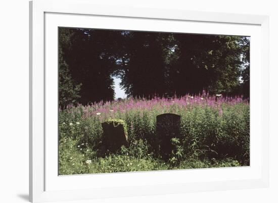 Churchyard, St Michael and All Angels, Great Tew, Oxfordshire, England-Simon Marsden-Framed Giclee Print