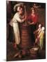 Churning Butter-Jan Brueghel the Elder-Mounted Giclee Print