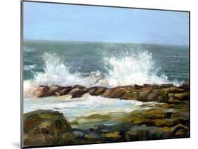 Churning Sea-Jerry Cable-Mounted Giclee Print