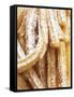 Churros (Spanish Fried Pastry Snack)-null-Framed Stretched Canvas