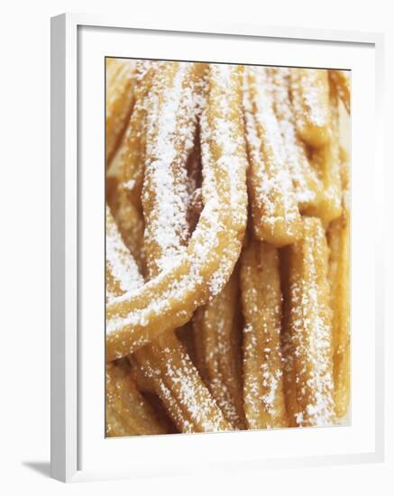 Churros (Spanish Fried Pastry Snack)-null-Framed Photographic Print