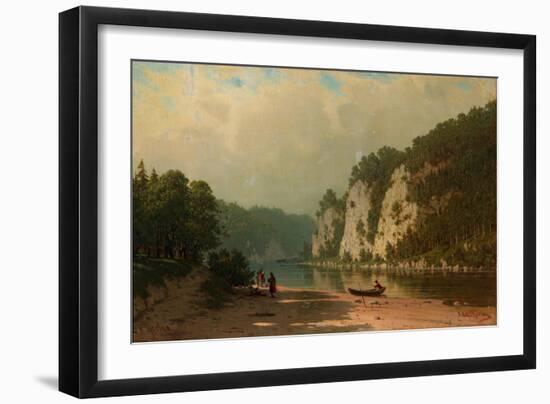 Chusovaya River-Pyotr Petrovich Vereshchagin-Framed Giclee Print