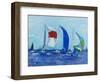 Chutes-Curt Crain-Framed Art Print