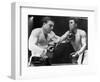 Chuvalo and Ali, 1966-null-Framed Giclee Print