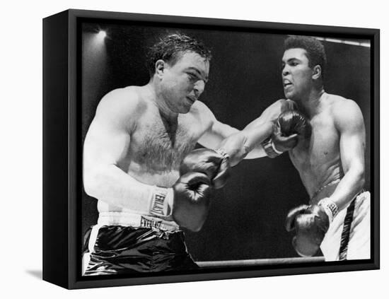 Chuvalo and Ali, 1966-null-Framed Stretched Canvas