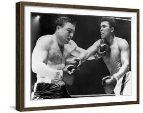 Chuvalo and Ali, 1966-null-Framed Giclee Print