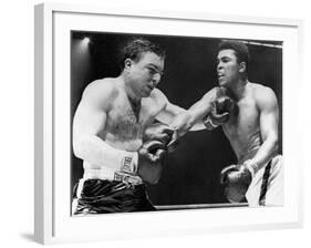 Chuvalo and Ali, 1966-null-Framed Giclee Print