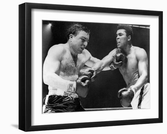 Chuvalo and Ali, 1966-null-Framed Giclee Print