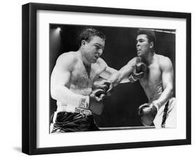 Chuvalo and Ali, 1966-null-Framed Giclee Print