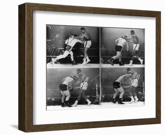 Chuvalo and Ali, 1966-null-Framed Giclee Print