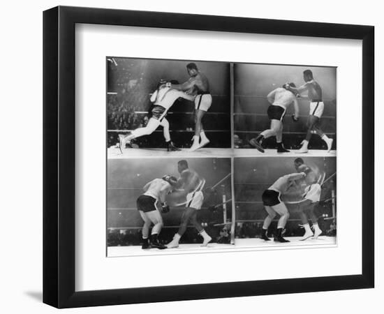 Chuvalo and Ali, 1966-null-Framed Giclee Print