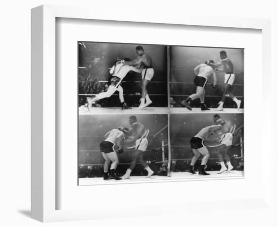 Chuvalo and Ali, 1966-null-Framed Giclee Print