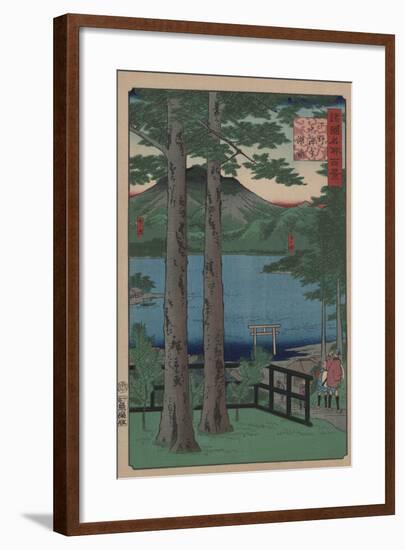 Chuzenji Lake in Shimozuke Province by Ando Hiroshige II-Ando Hiroshige OO-Framed Giclee Print