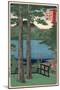 Chuzenji Lake, Shimotsuke-Ando Hiroshige-Mounted Art Print