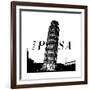 Ciao Pisa-Emily Navas-Framed Premium Giclee Print