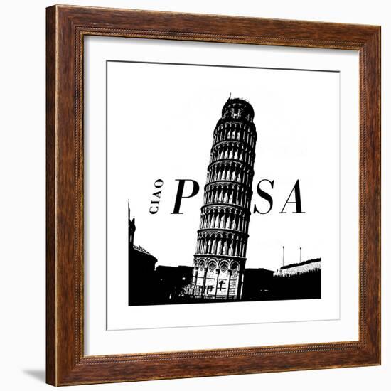 Ciao Pisa-Emily Navas-Framed Premium Giclee Print