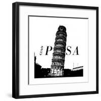 Ciao Pisa-Emily Navas-Framed Premium Giclee Print