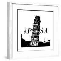 Ciao Pisa-Emily Navas-Framed Premium Giclee Print