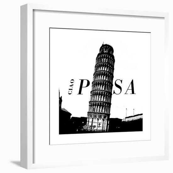 Ciao Pisa-Emily Navas-Framed Premium Giclee Print