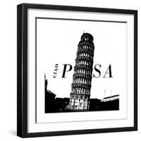 Ciao Pisa-Emily Navas-Framed Premium Giclee Print