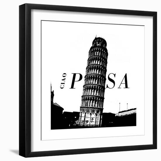 Ciao Pisa-Emily Navas-Framed Premium Giclee Print