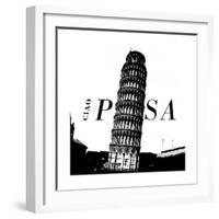 Ciao Pisa-Emily Navas-Framed Premium Giclee Print