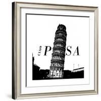 Ciao Pisa-Emily Navas-Framed Premium Giclee Print