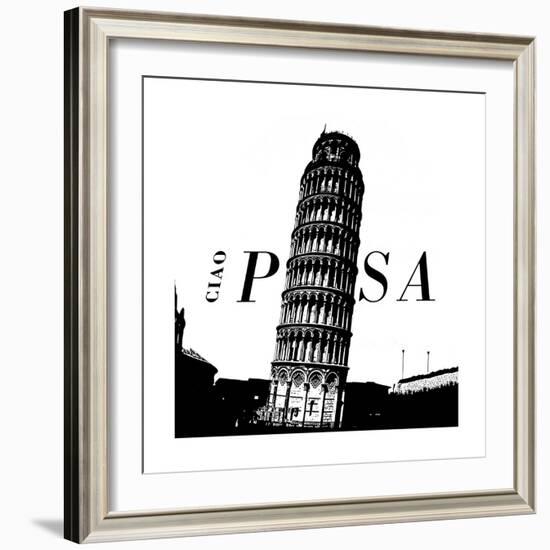 Ciao Pisa-Emily Navas-Framed Premium Giclee Print