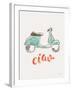 Ciao Vespa I-Janelle Penner-Framed Art Print