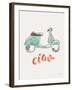 Ciao Vespa I-Janelle Penner-Framed Art Print