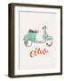 Ciao Vespa I-Janelle Penner-Framed Art Print