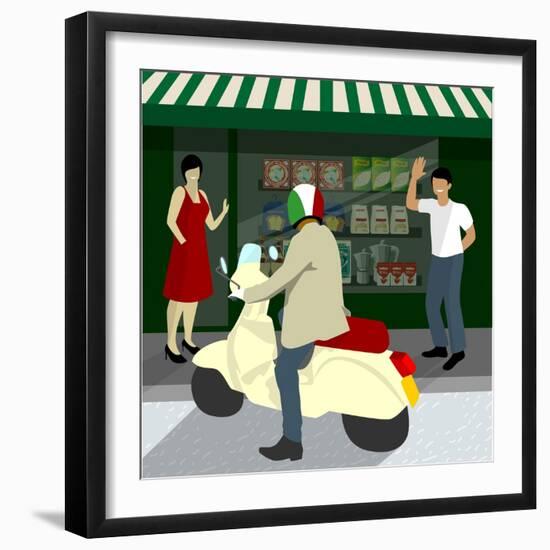 Ciao-Claire Huntley-Framed Giclee Print