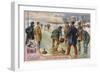 Cibils Card Featuring Curling-null-Framed Giclee Print