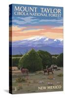 Cibola National Forest, New Mexico - Mount Taylor-Lantern Press-Stretched Canvas