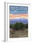 Cibola National Forest, New Mexico - Mount Taylor-Lantern Press-Framed Art Print