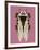 Cicada on Mauve-Tara Reed-Framed Art Print