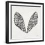 Cicada Wings in Black Ink-Cat Coquillette-Framed Giclee Print