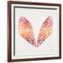 Cicada Wings in Red Ombre Ink-Cat Coquillette-Framed Giclee Print