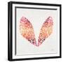 Cicada Wings in Red Ombre Ink-Cat Coquillette-Framed Giclee Print