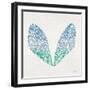 Cicada Wings in Turquoise Ombre Ink-Cat Coquillette-Framed Giclee Print